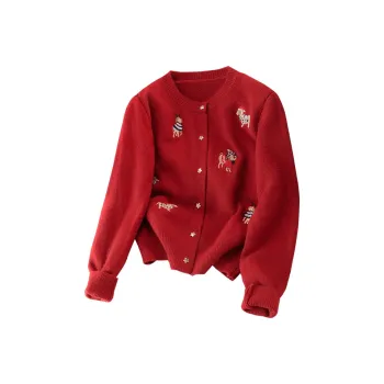 Cypress House Knitwear Women's Red
