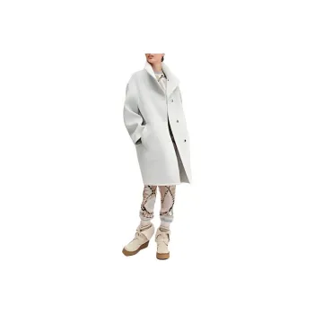 HERMES SS23 Coats Women's Light Blue