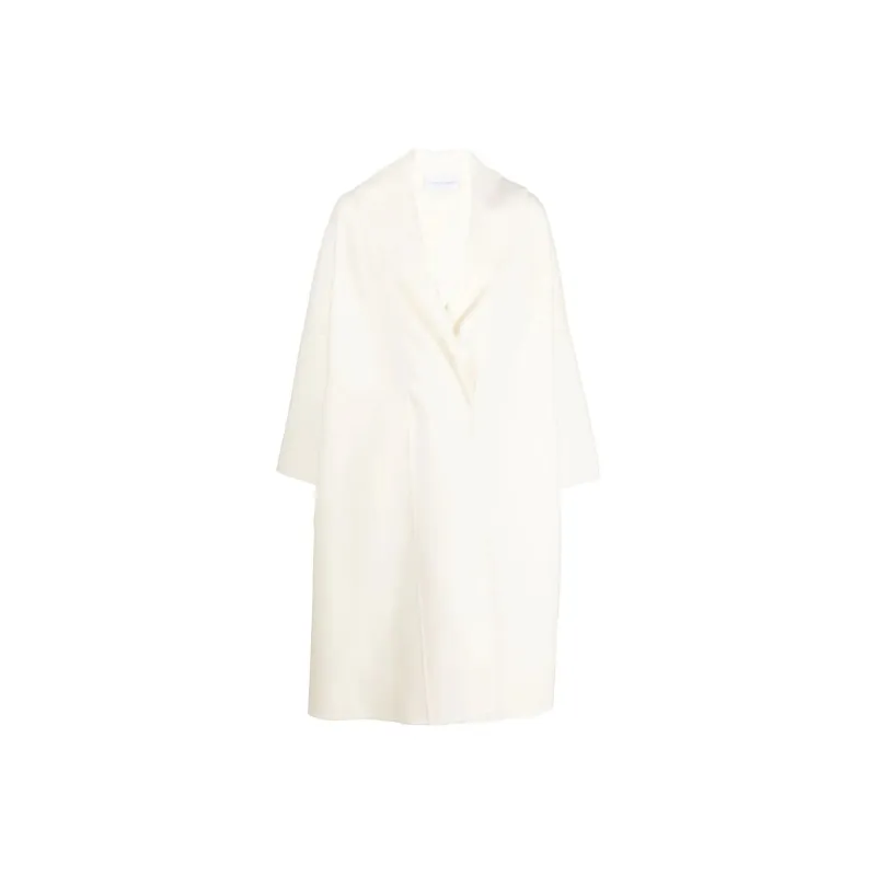 ALBERTA FERRETTI Coats Women's White-0