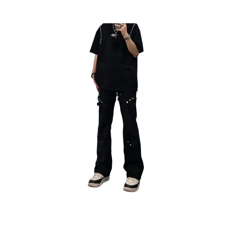 Weles Jeans Unisex Black-0