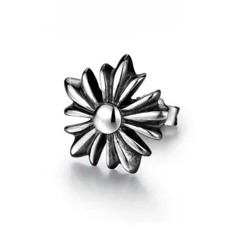 BLESSED BULLET Alloy Stud Earrings Men's