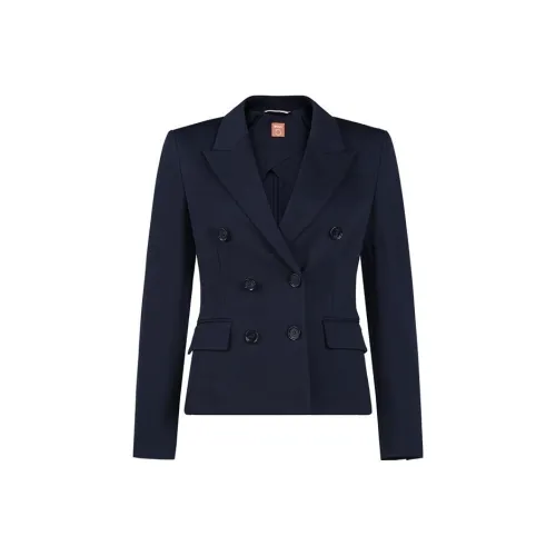 HUGO BOSS Business Suit Coat Women's Dark Blue