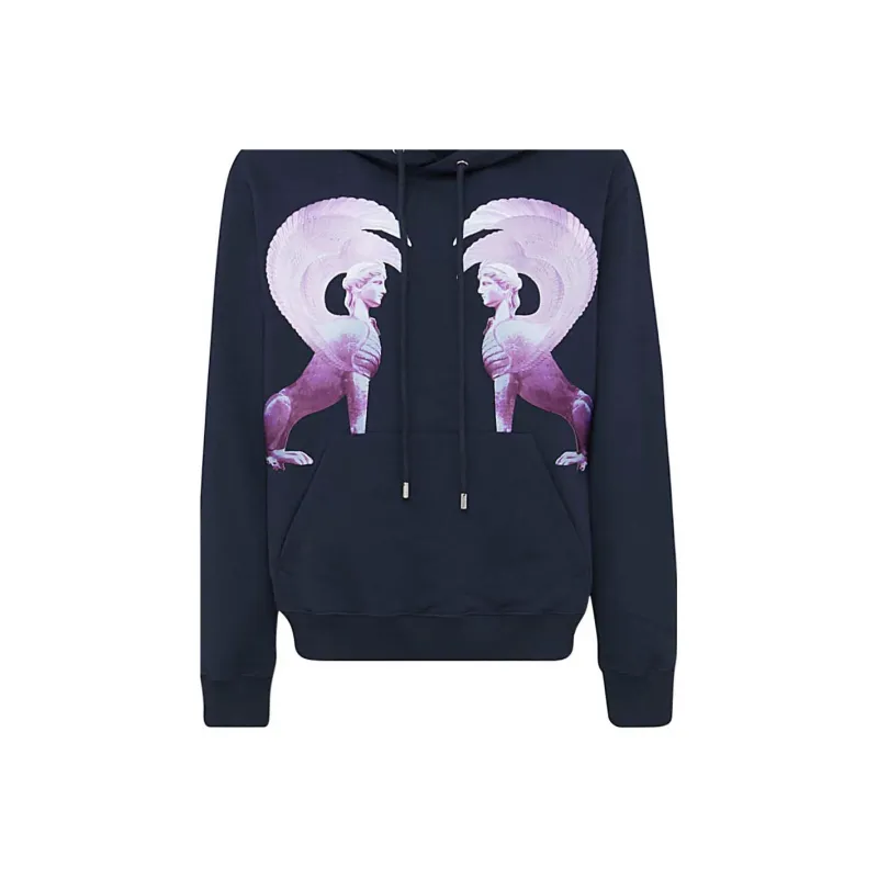 Lanvin Sweatshirts Men Blue-3