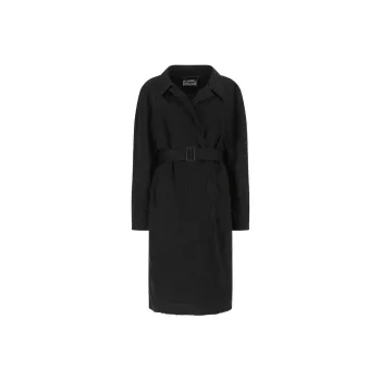 Balenciaga Belted Long Sleeved Coat