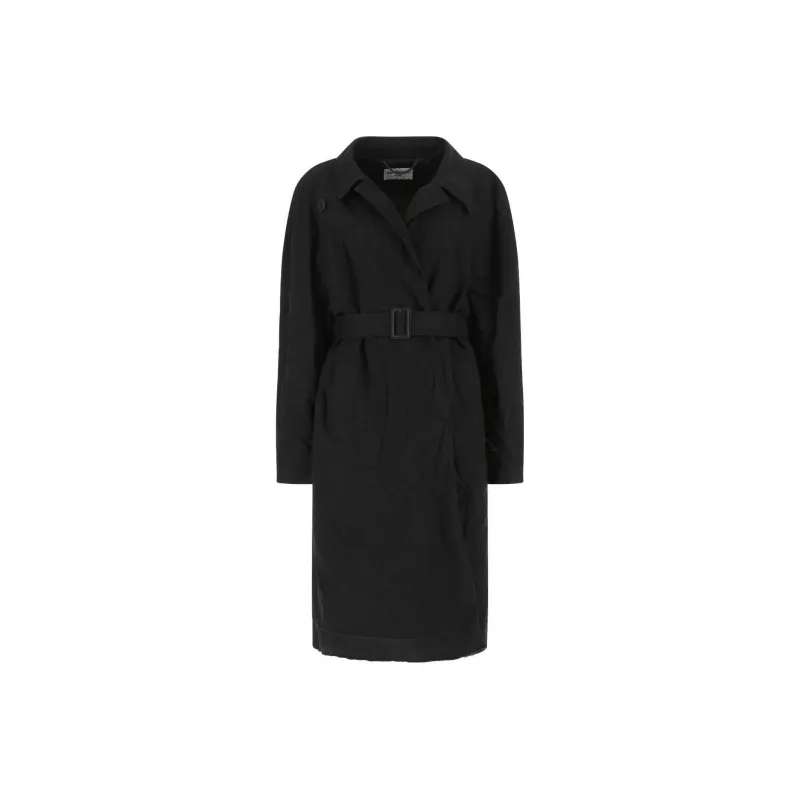 Balenciaga Belted Long Sleeved Coat-0