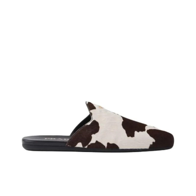 PRADA Closed Toe Slippers Women's White-1