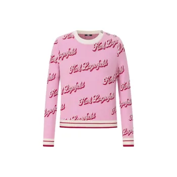 KARL LAGERFELD SS24 Knitwear Women's Pink