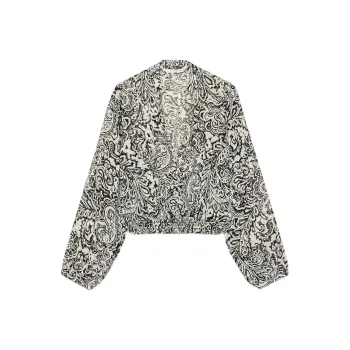 ZARA Shirts Women's Black/White