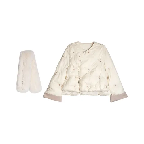 SONGBENSANGSANG Down Jacket Women's Apricot