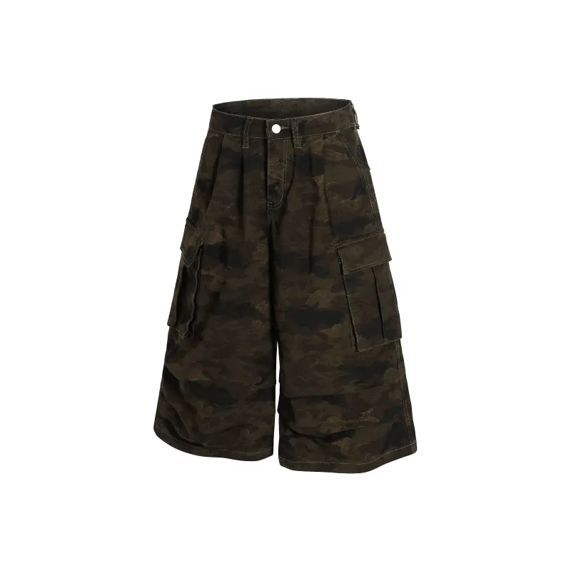 STRUCKCOOL Cargo Shorts Unisex Camouflage-1