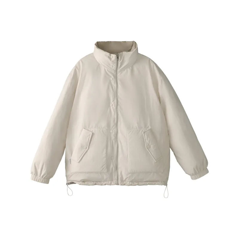 Fstudio Korean Petite Double Sided Two Way Cropped Down Jacket Women's-4