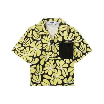 MSGM Floral print Shirt