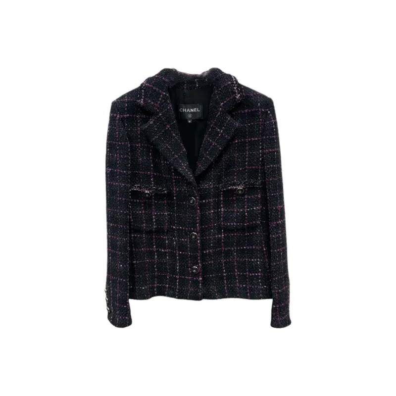 CHANEL Jackets Coats Women's Black-0