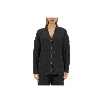 THEORY Long sleeved Cable knit Cardigan