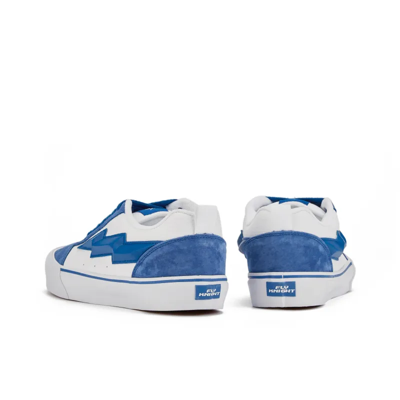 Fei Jue Coverage Abrasion Resistant Low Top Skateboard Shoes Unisex Sky Blue-4