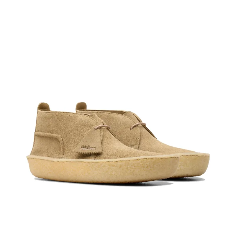 Clarks Desert Rain Ankle Boots Men's Light Brown-2