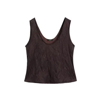 Massimo Dutti Camisole Women's Dark Red