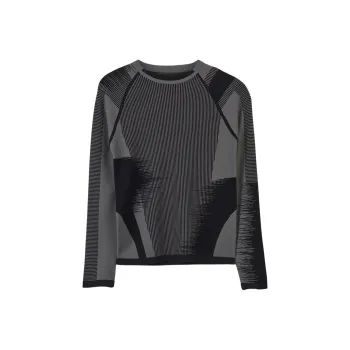 Adidas Y-3 Logo Knit Sweatshirt Sweatshirt Women's Black