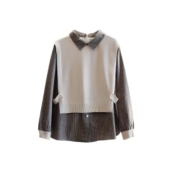 Korean Style Knitwear Women's Beige