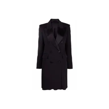 MaxMara Petali Single-Breasted Blazer Dress