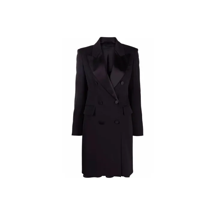 MaxMara Petali Single-Breasted Blazer Dress-0
