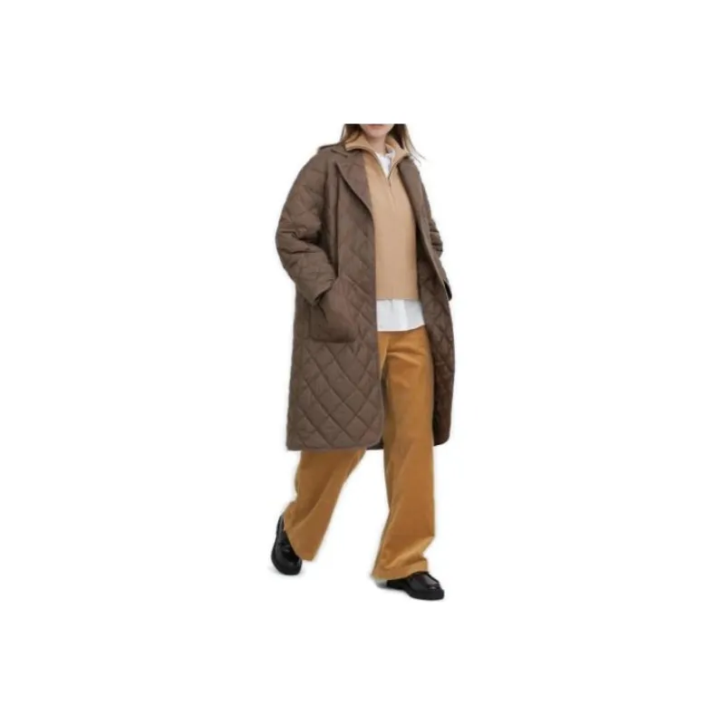 UNIQLO X Clare Waight Keller Co-branded Collection Coats Women's Light Umber-0
