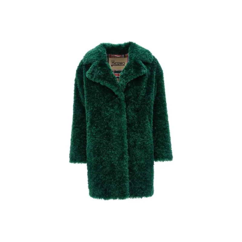 HERNO Faux fur Coat-0