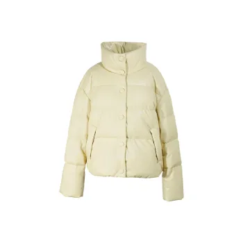 3COLOUR Down Jacket Women's Yellow Cream
