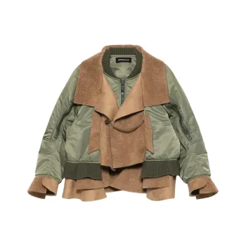UNDERCOVER Panelled Bomber Jacket