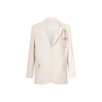 Valeria Obbaco Valeria Obbaco Fun Series Business Suit Women's Ecru