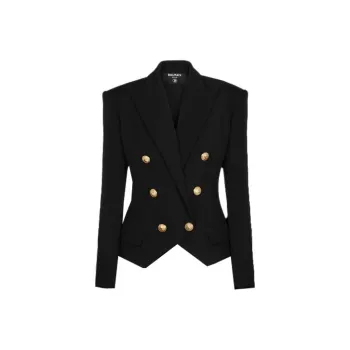 BALMAIN Double Breasted Tailored Blazer