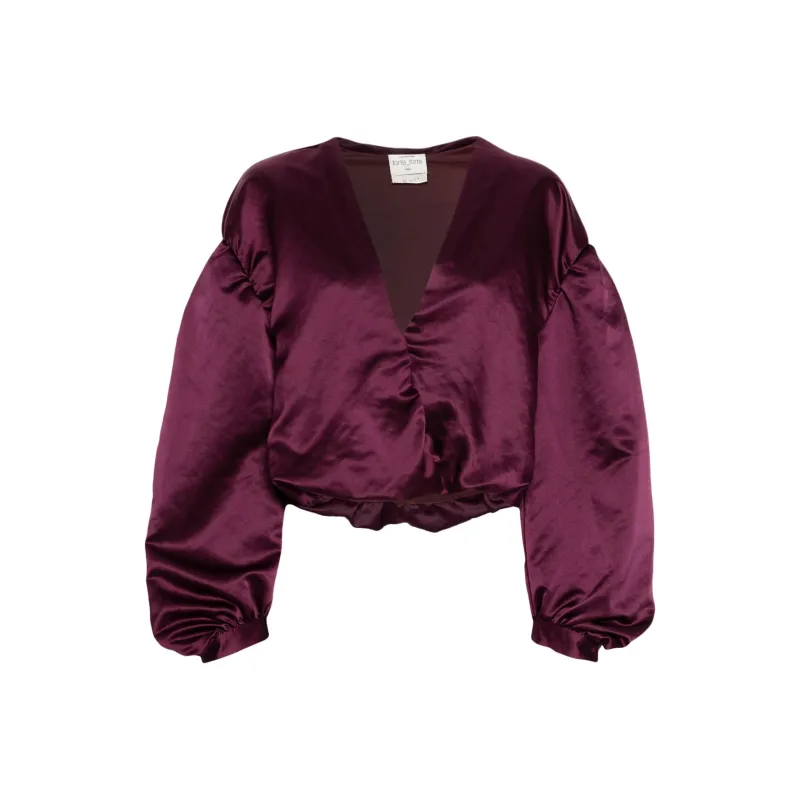 Forte Forte Contemporary Duchesse Bolero Shirt-0