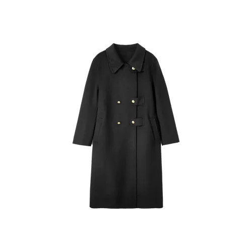SENTUBILA Coats Women's Elegant Black