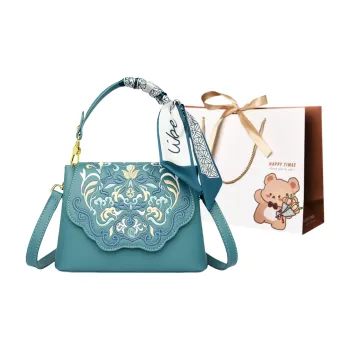 ERANGBEAR High quality Fabric Shoulder Bag, Handbag Women's Multicolor