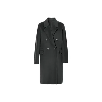 SEIFINI Coats Women's Navy Blue