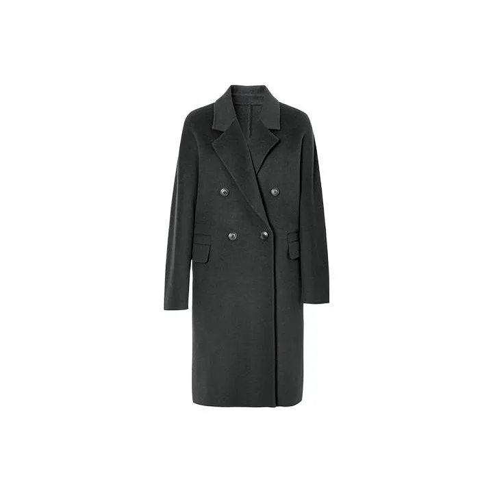 SEIFINI Coats Women's Navy Blue-0