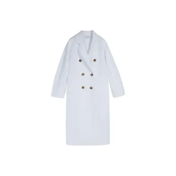 MaxMara 101801 Series Coats Women's White