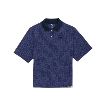 PUMA Polo Shirt Women's Dark Marine Blue