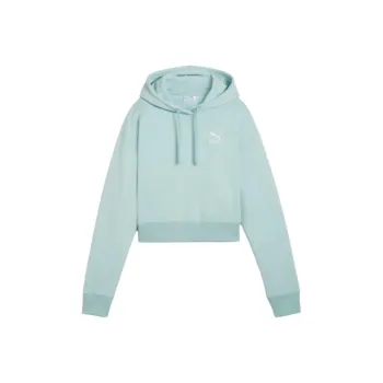 PUMA Better Classics Hoodie Sweatshirt Women's Light Blue