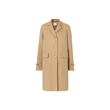 Burberry Coats Women's Camel