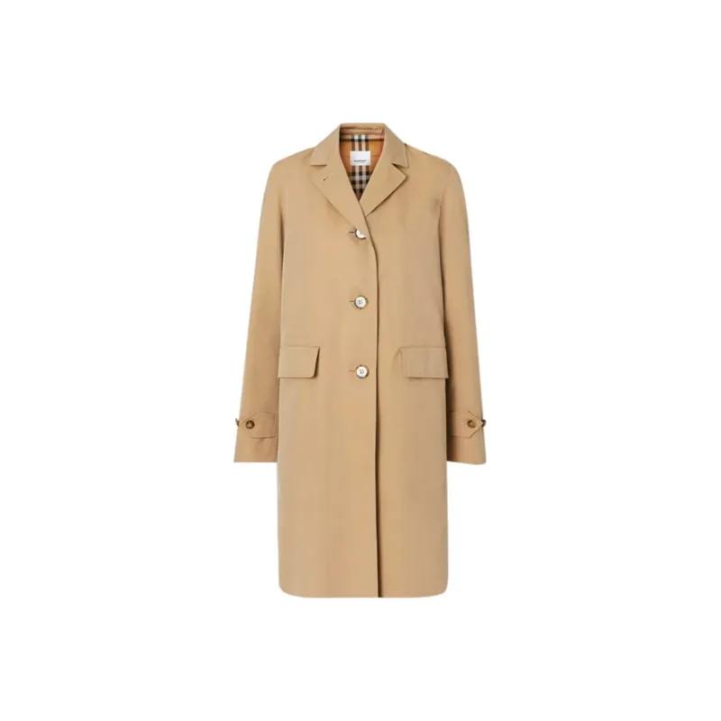 Burberry Coats Women's Camel-0