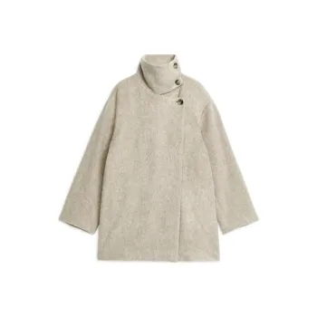 ARKET Coats Women's Beige