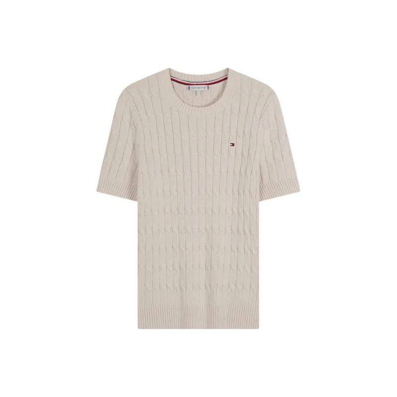 Tommy Hilfiger Ribbed knit T shirt-2