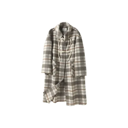 XIANGYING Coats Women's Coffee