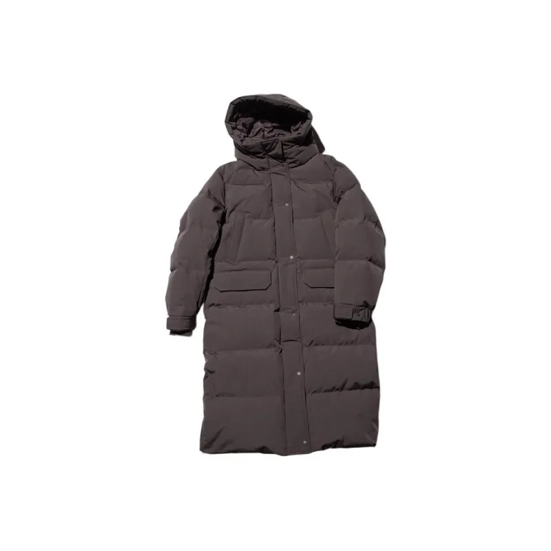 UNIQLO Down Jacket Women's Dark Brown-0