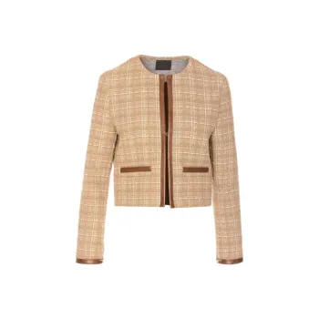 PINKO Small Open Tweed Jacket