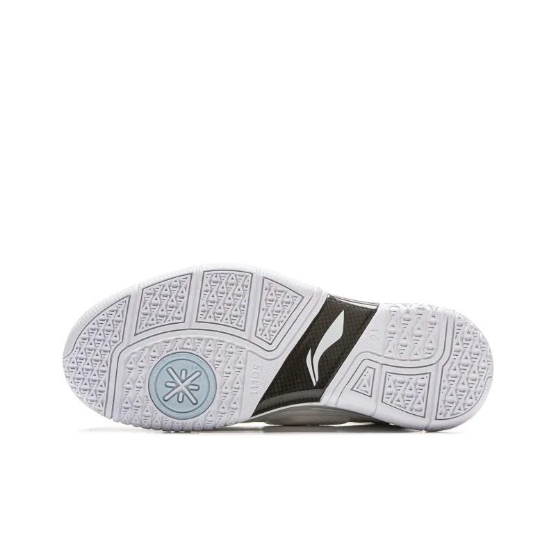 LINING Wow1 Low Basketball Shoes Men Low-Top Gray White-6