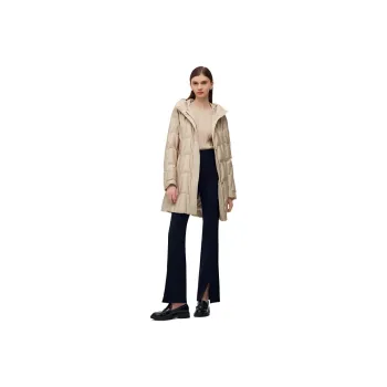 GOELIA Down Jacket Women's Light Khaki