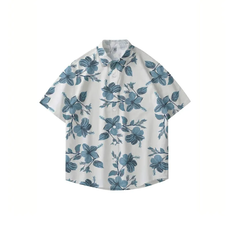 LESS BEARS Shirts Unisex Blue-0