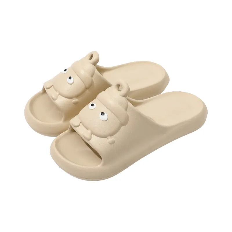 Foot Recreation Cartoon Summer Platform Home Comfortable Soft Sole 'Step in' Bathing Slippers-30